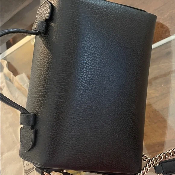 GUCCI Dollar Calfskin Interlocking
GG Top Handle Shoulder Bag Black authentic - Picture 8 of 16